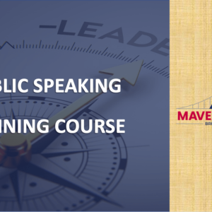 Public speaking training online.